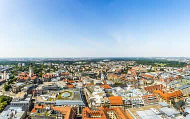 Panoramik bir Leipzig