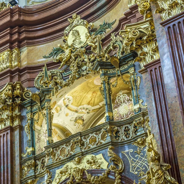 St. Peter- und Paulskirche im Stift Melk — Stockfoto