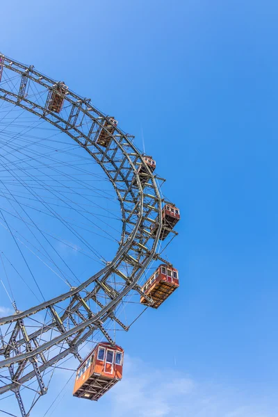 プラーター公園の観覧のビュー — ストック写真