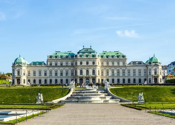 Palacio Belvedere en verano, Viena, Austria —  Fotos de Stock