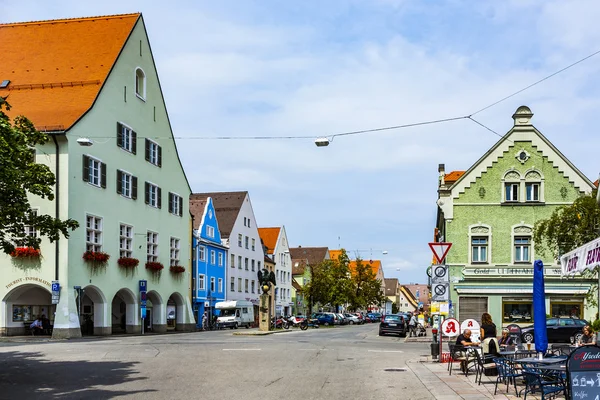 Eski ortaçağ kasabası Schongau — Stok fotoğraf