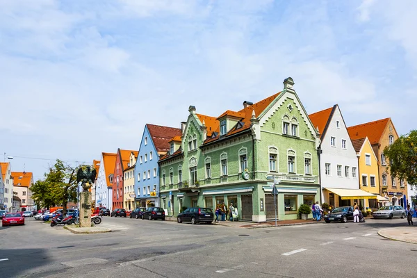 Antigua ciudad medieval de Schongau — Foto de Stock