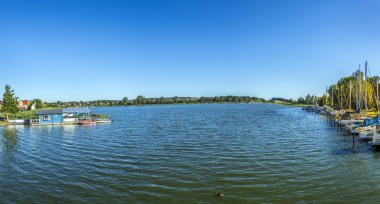 panorama of Peene river at Wolgast