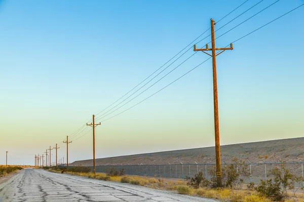 Elektrisk kjøreledning – stockfoto