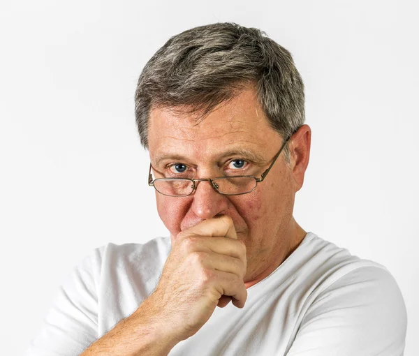 Hombre en gesto de pensamiento — Foto de Stock