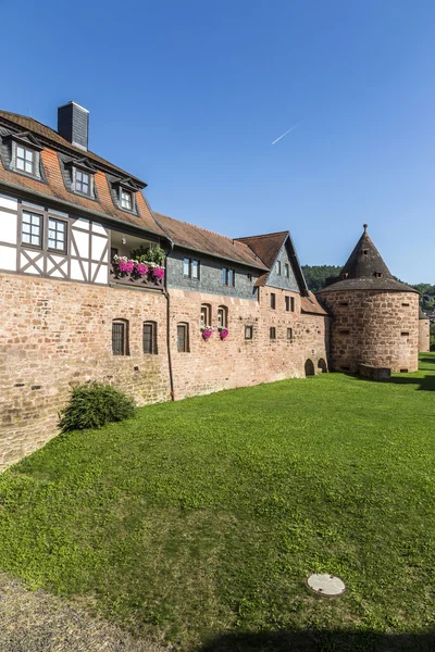 Alte Stadtmauer in Büdingen — Stockfoto