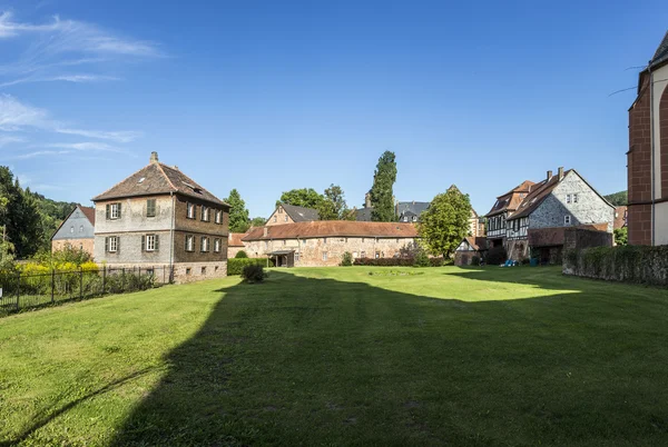 Vecchio castello nella città medievale di Buedingen — Foto Stock