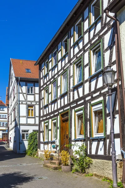 Blick auf die berühmte Altstadt von Lich — Stockfoto