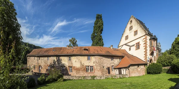 Antiguo castillo en la ciudad medieval de Buedingen — Foto de Stock