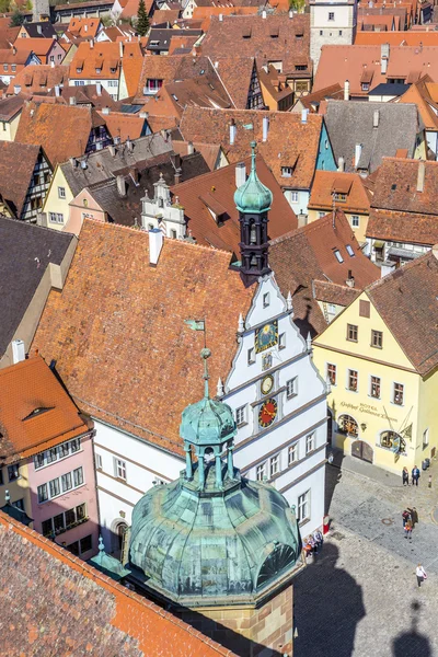 Rothenburg ob der Tauber, Bayern, Deutschland — Stockfoto