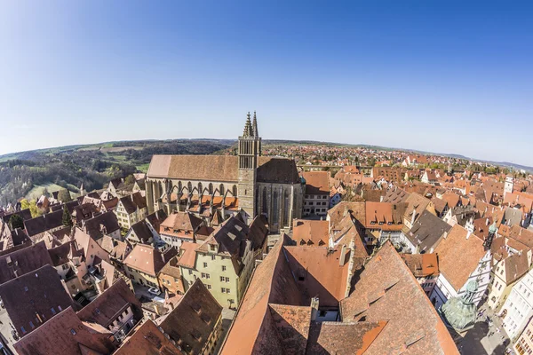 Rothenburg ob der Tauber, Bawaria, Niemcy — Zdjęcie stockowe