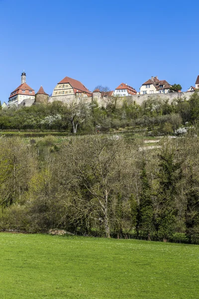 Rothenburg ob der Tauber, Baviera, Alemania — Foto de Stock