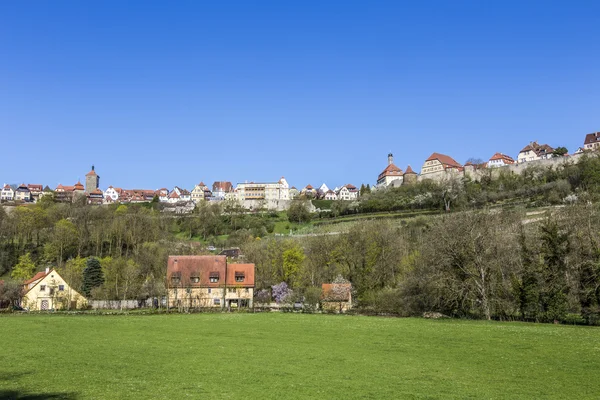 Rothenburg ob der Tauber, Bayern, Tyskland - Stock-foto