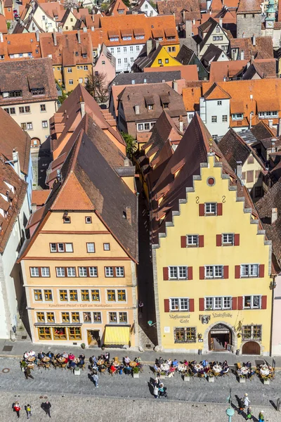 Rothenburg ob der Tauber, Bayern, Deutschland — Stockfoto