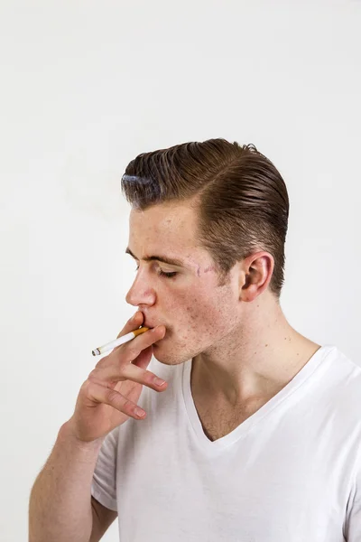 Teenage boy with red hair — Stock Fotó