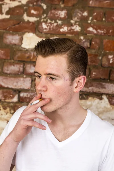 Teenage boy with red hair — Stock Photo, Image