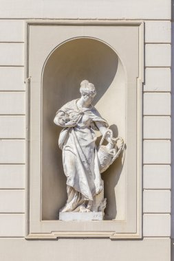 Oberschleissheim Kalesi, Yunan heykelleri