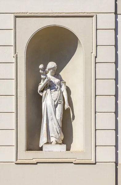 Estátuas gregas no castelo de Oberschleissheim — Fotografia de Stock