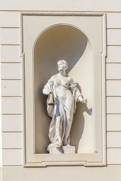 Statue greche al castello di Oberschleissheim — Foto Stock