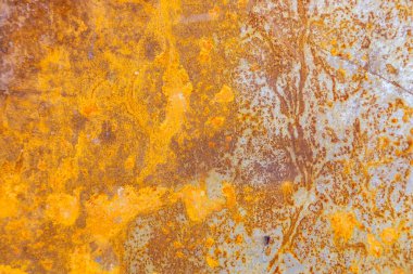 parlak güneşte eski metal pas arka plan