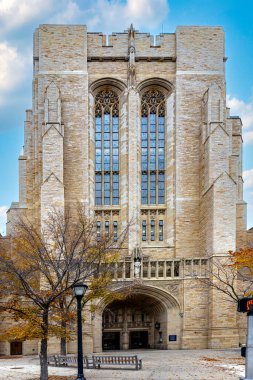 Yale Bulldogs binası New Heaven, Connethe, ABD