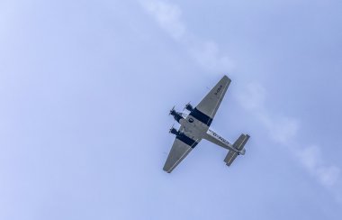 Junkers Ju52 D-Müktesebatı uçuşlar Taunus bölge üzerinde