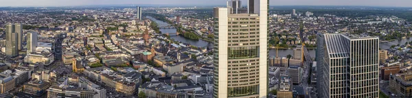 Frankfurt am Main Panoraması — Stok fotoğraf