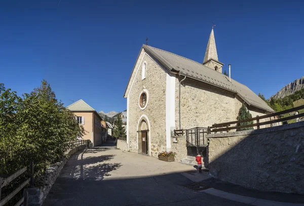 Igreja de Saint Marthe em Le Vernet — Fotografia de Stock