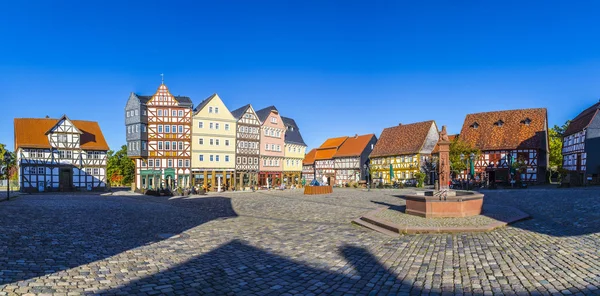 Market place at Hessenpark in Neu Anspach — Stock Photo, Image