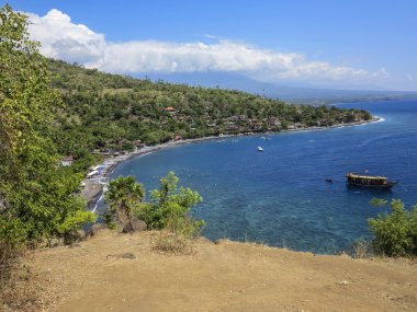 Doğal görüntülemek Amed Körfezi Bali Agung Dağı yanardağ ile ben