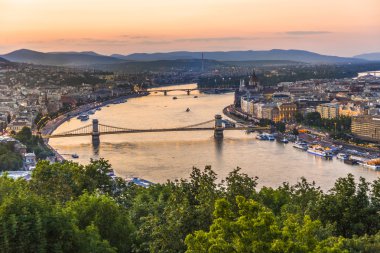 Budapeşte ve Tuna, gece