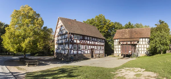 Market place at Hessenpark in Neu Anspach — Stock Photo, Image