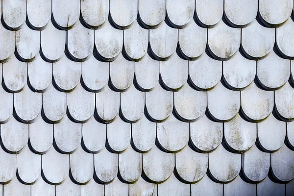 Old roof tile structure in grey — Stock Photo, Image