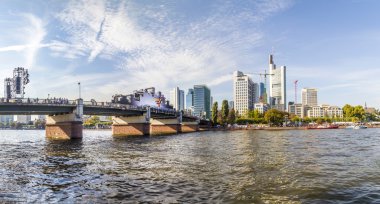 insanlar 25 Alman birlik Frankfurt yıldönümünü kutlamak