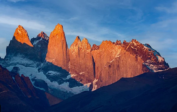 Arjantin 'deki Fitz Roy dağının manzarası