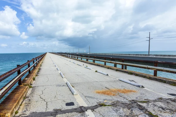 Alter Teil der Sieben-Meilen-Brücke — Stockfoto