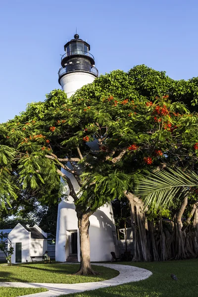 Latarnia morska Key West, Floryda, Usa — Zdjęcie stockowe