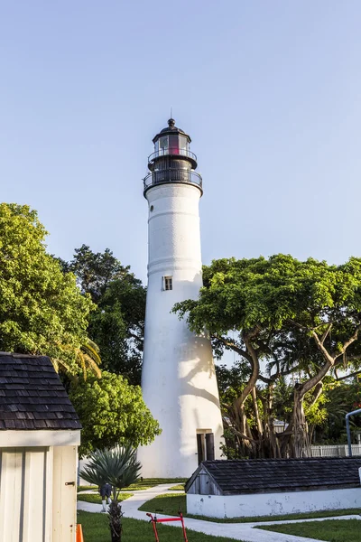 A Key West világítótorony, Florida, Amerikai Egyesült Államok — Stock Fotó