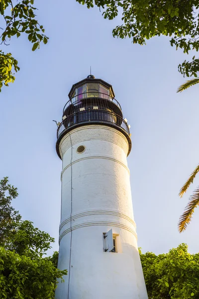 A Key West világítótorony, Florida, Amerikai Egyesült Államok — Stock Fotó