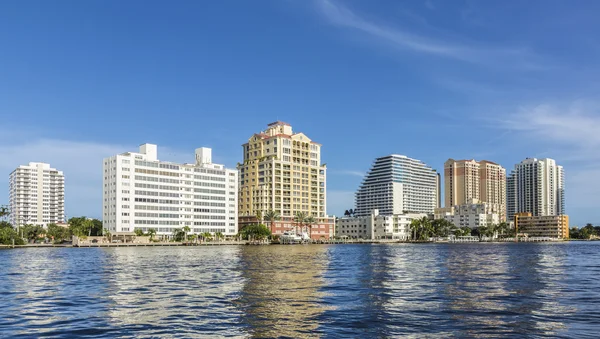 Skyline de fort lauderdale — Fotografia de Stock