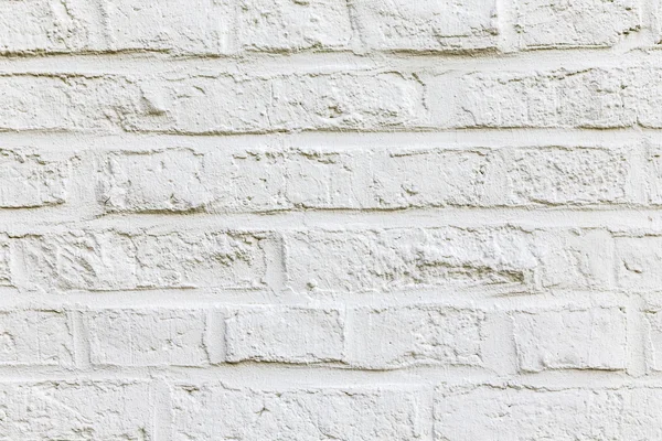 Colore bianco mattone sfondo e texture — Foto Stock