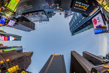 Times Meydanı, broadway tiyatroları ve iri sayı-in seçme