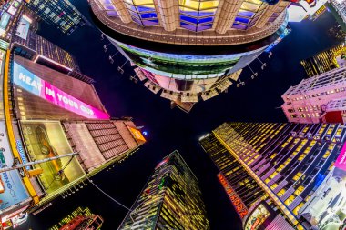 Times Meydanı, broadway tiyatroları ve iri sayı-in seçme