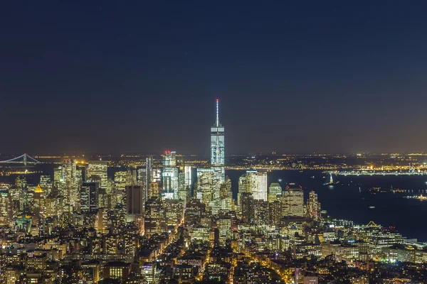 Specular skyline view of New York — Stock Photo, Image