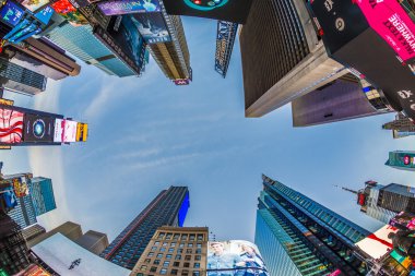 Times Meydanı, broadway tiyatroları ve iri sayı-in seçme