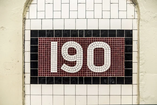 Die U-Bahn-Station Kreuzgang in der Bronx — Stockfoto