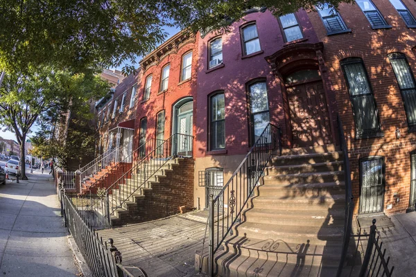 Hermosa casa de ladrillo en Brooklyn —  Fotos de Stock