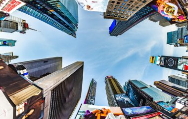 Times Meydanı, broadway tiyatroları ve iri sayı-in seçme