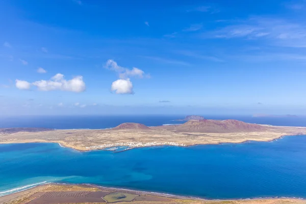 La graciosa eiland, lanzarote, Spanje — Stockfoto