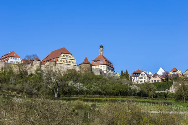 Rothenburg ob der Tauber, Bayern, Deutschland — Stockfoto